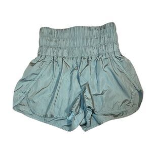 Free People Movement High Waisted Grey Shorts, Small